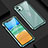 Handyhülle Hülle Luxus Aluminium Metall Rahmen Spiegel 360 Grad Tasche T07 für Apple iPhone 11