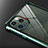 Handyhülle Hülle Luxus Aluminium Metall Rahmen Spiegel 360 Grad Tasche T07 für Apple iPhone 11 Pro Max