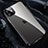 Handyhülle Hülle Luxus Aluminium Metall Rahmen Spiegel 360 Grad Tasche T12 für Apple iPhone 11 Pro Max Schwarz