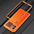 Handyhülle Hülle Luxus Aluminium Metall Rahmen Tasche A01 für Vivo iQOO 9 Pro 5G Orange