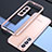 Handyhülle Hülle Luxus Aluminium Metall Rahmen Tasche A02 für Samsung Galaxy S21 5G