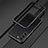 Handyhülle Hülle Luxus Aluminium Metall Rahmen Tasche für Samsung Galaxy S21 FE 5G Schwarz