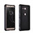 Handyhülle Hülle Luxus Aluminium Metall Rahmen Tasche für Sony Xperia XZ2 Compact Schwarz