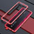 Handyhülle Hülle Luxus Aluminium Metall Rahmen Tasche für Xiaomi Mi 9T Rot