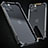 Handyhülle Hülle Luxus Aluminium Metall Rahmen Tasche N03 für Apple iPhone 12 Pro Max