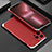 Handyhülle Hülle Luxus Aluminium Metall Tasche 360 Grad Ganzkörper für Apple iPhone 13 Pro Max Silber und Rot