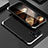 Handyhülle Hülle Luxus Aluminium Metall Tasche 360 Grad Ganzkörper für Apple iPhone 14 Pro Max Silber und Schwarz