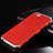 Handyhülle Hülle Luxus Aluminium Metall Tasche für Apple iPhone 6S Rot