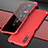 Handyhülle Hülle Luxus Aluminium Metall Tasche für Huawei Y9s Rot