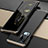 Handyhülle Hülle Luxus Aluminium Metall Tasche für Vivo X50 Pro 5G Gold und Schwarz