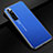 Handyhülle Hülle Luxus Aluminium Metall Tasche für Xiaomi Mi 10 Ultra Blau