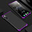 Handyhülle Hülle Luxus Aluminium Metall Tasche für Xiaomi Mi 9 Pro Violett