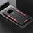 Handyhülle Hülle Luxus Aluminium Metall Tasche für Xiaomi Poco X3 NFC Rot
