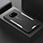 Handyhülle Hülle Luxus Aluminium Metall Tasche für Xiaomi Poco X3 NFC Silber