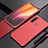 Handyhülle Hülle Luxus Aluminium Metall Tasche für Xiaomi Redmi Note 8 Rot