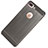 Handyhülle Hülle Luxus Aluminium Metall Tasche M01 für Apple iPhone 8 Plus Dunkelgrau