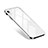 Handyhülle Hülle Luxus Aluminium Metall Tasche M01 für Apple iPhone XR Weiß
