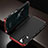 Handyhülle Hülle Luxus Aluminium Metall Tasche M01 für Huawei Honor V30 Pro 5G Rot und Schwarz