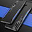 Handyhülle Hülle Luxus Aluminium Metall Tasche M01 für Huawei Nova 7 5G Blau