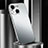 Handyhülle Hülle Luxus Aluminium Metall Tasche M02 für Apple iPhone 13 Mini Silber