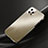 Handyhülle Hülle Luxus Aluminium Metall Tasche M02 für Apple iPhone 13 Pro Gold
