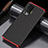Handyhülle Hülle Luxus Aluminium Metall Tasche M02 für Vivo X51 5G Rot und Schwarz