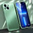 Handyhülle Hülle Luxus Aluminium Metall Tasche M03 für Apple iPhone 14