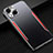 Handyhülle Hülle Luxus Aluminium Metall Tasche M05 für Apple iPhone 14 Rot