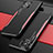 Handyhülle Hülle Luxus Aluminium Metall Tasche T01 für Huawei Nova 8 SE 5G Rot