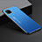 Handyhülle Hülle Luxus Aluminium Metall Tasche T01 für Huawei P40 Lite Blau