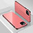 Handyhülle Hülle Luxus Aluminium Metall Tasche T02 für Apple iPhone 11 Pro Max Rosa
