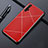 Handyhülle Hülle Luxus Aluminium Metall Tasche T02 für Huawei Honor 20 Rot