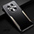 Handyhülle Hülle Luxus Aluminium Metall Tasche T02 für Huawei Mate 40 Pro Gold