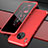 Handyhülle Hülle Luxus Aluminium Metall Tasche T03 für Huawei Mate 30 Rot
