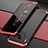 Handyhülle Hülle Luxus Aluminium Metall Tasche T03 für Huawei Mate 30 Rot und Schwarz