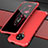 Handyhülle Hülle Luxus Aluminium Metall Tasche T03 für Xiaomi Redmi K30 Pro Zoom Rot