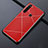 Handyhülle Hülle Luxus Aluminium Metall Tasche T03 für Xiaomi Redmi Note 8T Rot