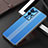Handyhülle Hülle Luxus Aluminium Metall und Silikon Rahmen Tasche für Vivo iQOO 8 Pro 5G Blau