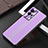 Handyhülle Hülle Luxus Aluminium Metall und Silikon Rahmen Tasche für Vivo iQOO 8 Pro 5G Violett