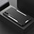 Handyhülle Hülle Luxus Aluminium Metall und Silikon Rahmen Tasche für Xiaomi Redmi 9AT Silber