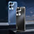 Handyhülle Hülle Luxus Aluminium Metall und Silikon Rahmen Tasche J01 für Oppo Reno8 5G