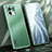 Handyhülle Hülle Luxus Aluminium Metall und Silikon Rahmen Tasche M01 für Xiaomi Mi 11 5G Grün