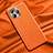 Handyhülle Hülle Luxus Leder Schutzhülle A01 für Apple iPhone 13 Pro Max Orange