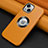 Handyhülle Hülle Luxus Leder Schutzhülle A08 für Apple iPhone 13 Orange