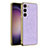 Handyhülle Hülle Luxus Leder Schutzhülle AC2 für Samsung Galaxy S21 5G Violett