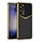Handyhülle Hülle Luxus Leder Schutzhülle AC4 für Samsung Galaxy S22 5G Dunkelgrau