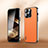 Handyhülle Hülle Luxus Leder Schutzhülle AT6 für Apple iPhone 13 Pro Max Orange