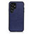 Handyhülle Hülle Luxus Leder Schutzhülle B05H für Samsung Galaxy S23 Ultra 5G Blau