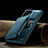 Handyhülle Hülle Luxus Leder Schutzhülle C02S für Samsung Galaxy S23 Ultra 5G Blau