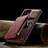 Handyhülle Hülle Luxus Leder Schutzhülle C02S für Samsung Galaxy S23 Ultra 5G Rot
